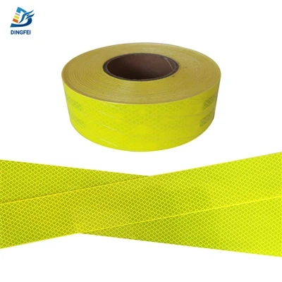 Kamyon için 50MM Genişliğinde Floresan Sarı Yansıtıcı Bant