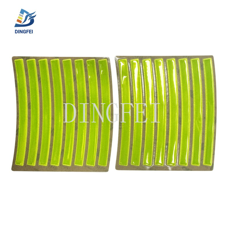 Reflective Wheel Rim Stripes